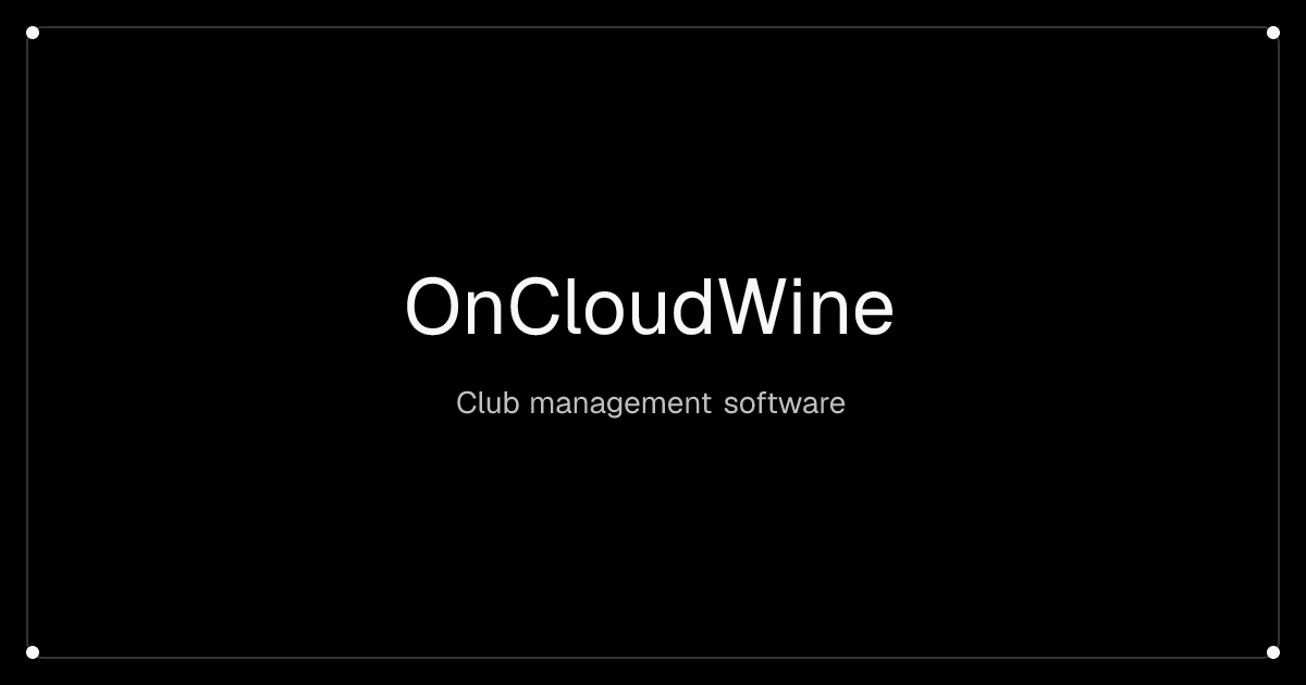 OnCloudWine — Wine Club Software & Management Platform for Wineries